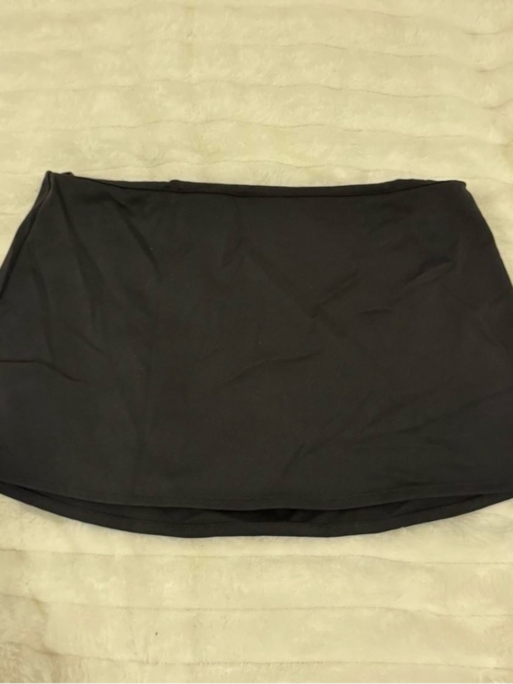 Danielle Guizio Black Micro Mini Skirt